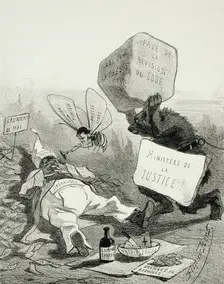 La Comédie politique, 1859. Creator: Félicien Rops