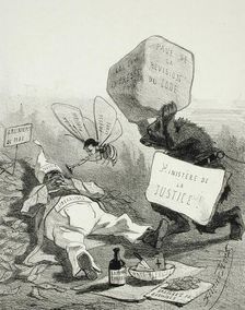 La Comédie politique, 1859. Creator: Félicien Rops