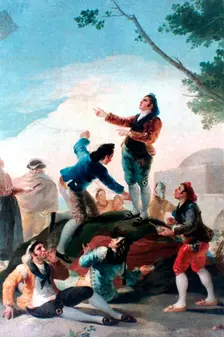 La Cometa (The Kite), 1778. Artist: Francisco Goya