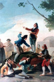 La Cometa (The Kite), 1778. Artist: Francisco Goya