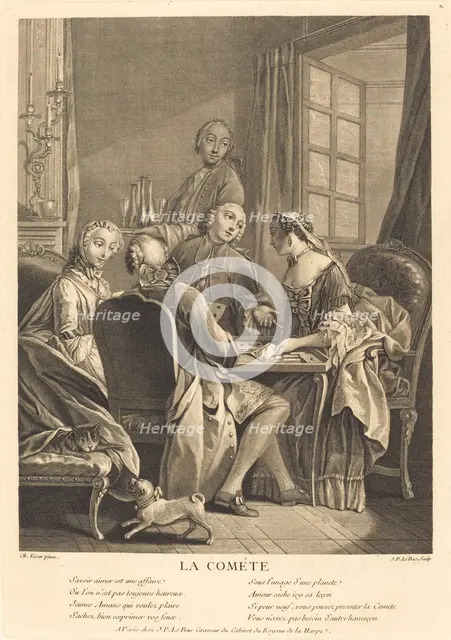 La comete. Creator: Jacques Philippe Le Bas.