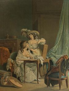 La Comparaison (Comparison), 1786, (1913). Artist: Jean Francois Janinet
