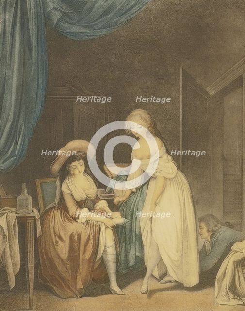 La comparaison. Artist: Janinet, Jean-François (1752-1814)
