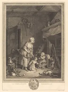 La Complaisance maternelle, 1776. Creator: Nicolas Delaunay