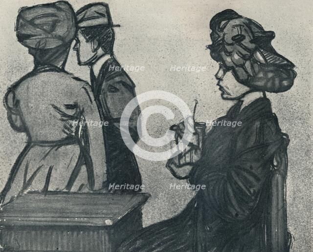 'La Complaisante Amie', c1920, (1923). Artist: Maxime Dethomas.