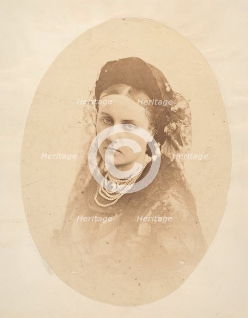 [La Comtesse], 1860s. Creator: Pierre-Louis Pierson.