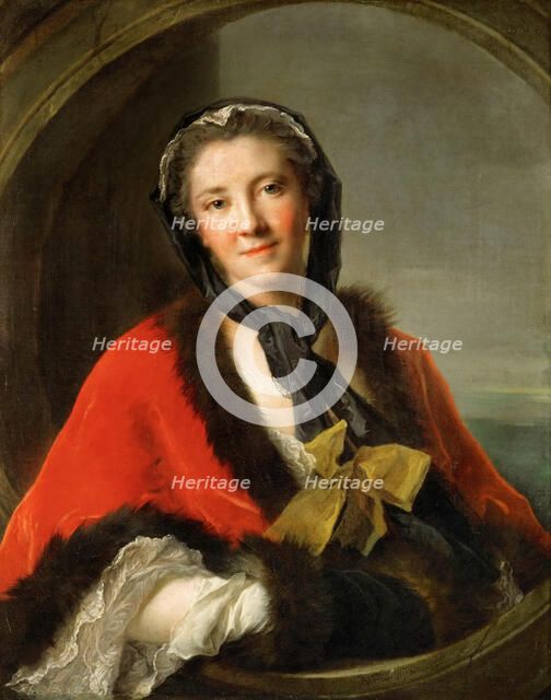 La comtesse Tessin, 1741. Creator: Nattier, Jean-Marc (1685-1766).