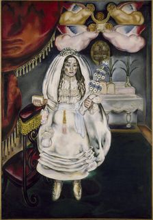 La comulgante (Girl at Her First Communion), 1914-1919