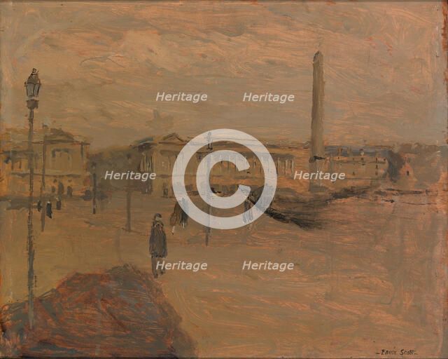 La Concorde. Creator: Frank Edwin Scott.