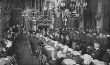 La Conference de la paix; L'ouverture de la conference, le 18 janvier 1919, dans le salon..., 1919. Creator: Unknown