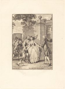 La confiance des belles âmes, 1777. Creator: Antoine Jean Duclos