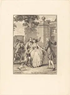 La confiance des belles âmes, 1777. Creator: Antoine Jean Duclos