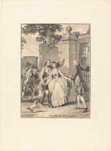 La confiance des belles âmes, 1777. Creator: Antoine Jean Duclos