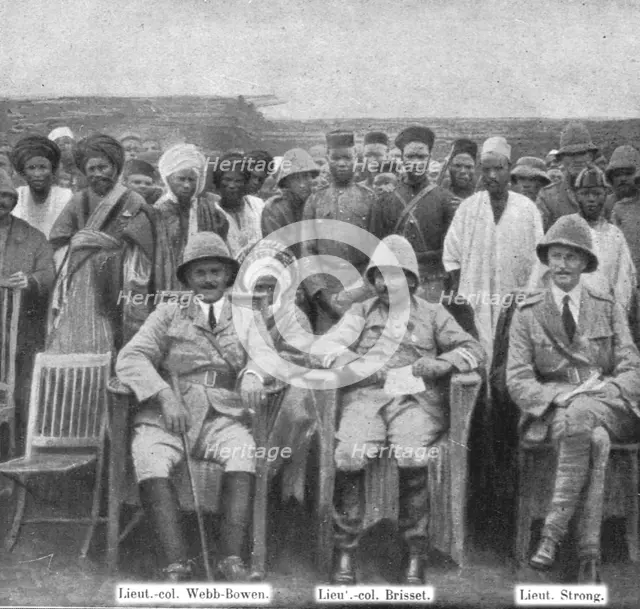 ''La conquete du Cameroun; Le 14 juillet 1915 a N'Gaoundere.', 1915. Creator: Unknown.