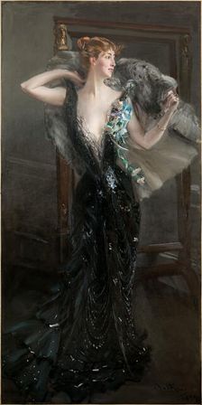 La Contessa Speranza, 1899. Creator: Boldini, Giovanni (1842-1931)