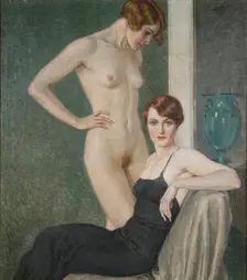 La coppa verde, 1933. Creator: Hermann-Lamb; Oscar (1876-1947)