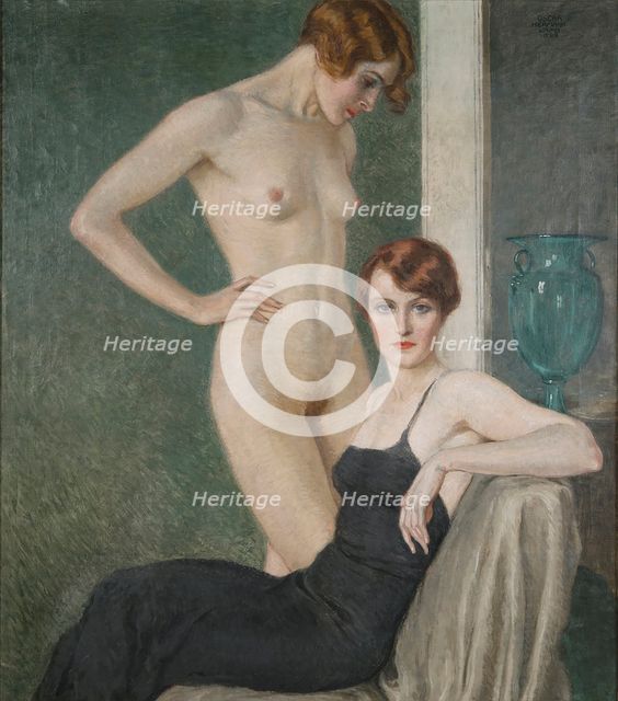 La coppa verde, 1933. Creator: Hermann-Lamb; Oscar (1876-1947).