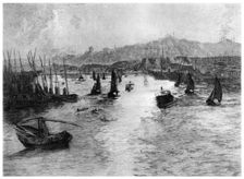La Corne d'Or, Constantinople c1885-1910 (1924). Artist: Alexandre Lunois