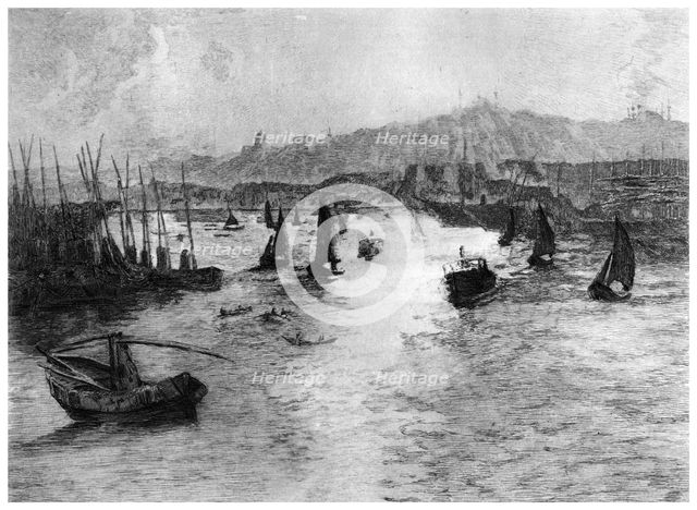 'La Corne d'Or, Constantinople', c1885-1910 (1924). Artist: Alexandre Lunois