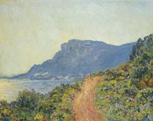 La Corniche near Monaco, 1884. Artist: Monet, Claude (1840-1926)
