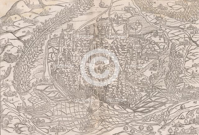 La cosmographie universelle de tout le monde, volume 1, 1575. Creator: Unknown.