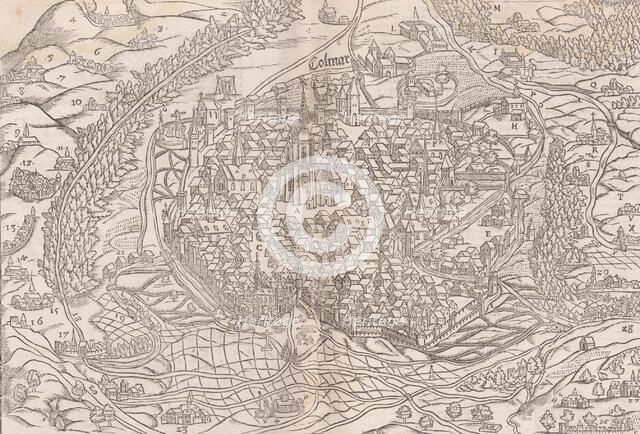 La cosmographie universelle de tout le monde, volume 1, 1575. Creator: Unknown.