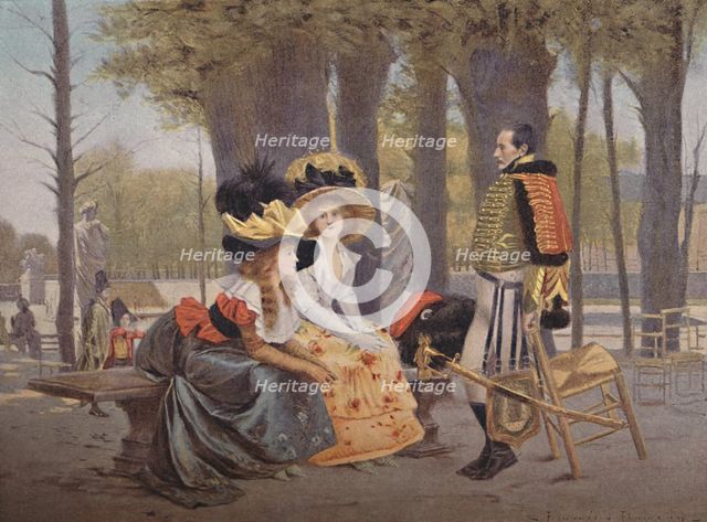 'La Causerie. - Life in Paris in 1793', (1896). Artist: Unknown.