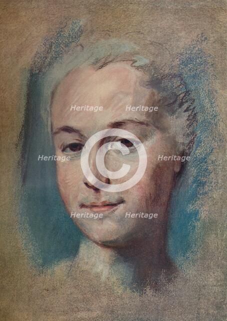 'La Camargo', c1743. Artist: Maurice-Quentin de La Tour.