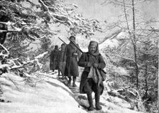 La campagne d'hiver en Orient; Types d'Albanais amis, combattant avec les troupes alliees 1917. Creator: Unknown
