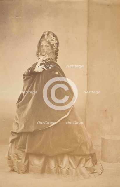 La cape, 1860s. Creator: Pierre-Louis Pierson.