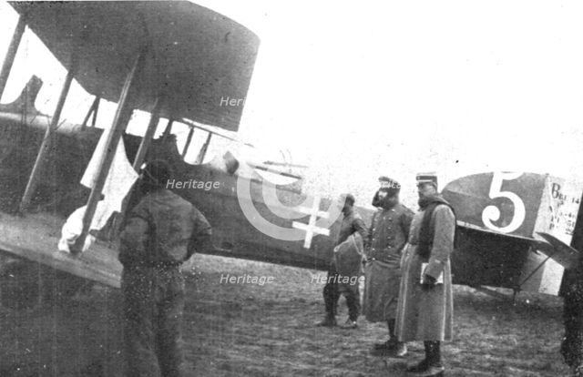 ''La Capitulation Allemande; Le depart du capitaine allemand von Geyer qui, le 11 novembre..., 1918. Creator: Unknown.