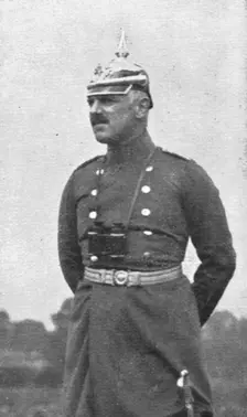 'La Capitulation Allemande; Le general de Winterfeld, d'apres une photographie prise..., 1918. Creator: Unknown
