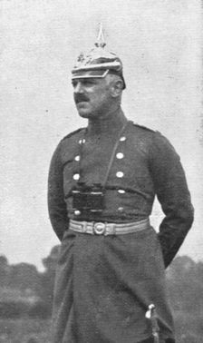 'La Capitulation Allemande; Le general de Winterfeld, d'apres une photographie prise..., 1918. Creator: Unknown