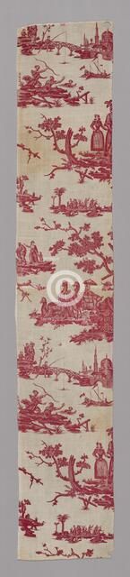 La Caravane du Caire (The Caravan from Cairo) (Furnishing Fabric), France, 1785/89. Creator: Petitpierre et Cie.