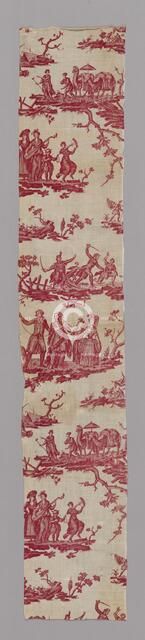 La Caravane du Caire (The Caravan from Cairo) (Furnishing Fabric), France, 1785/89. Creator: Petitpierre et Cie.