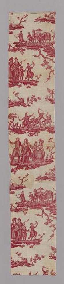 La Caravane du Caire (The Caravan from Cairo) (Furnishing Fabric), France, 1785/89. Creator: Petitpierre et Cie