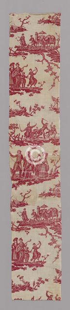 La Caravane du Caire (The Caravan from Cairo) (Furnishing Fabric), France, 1785/89. Creator: Petitpierre et Cie.