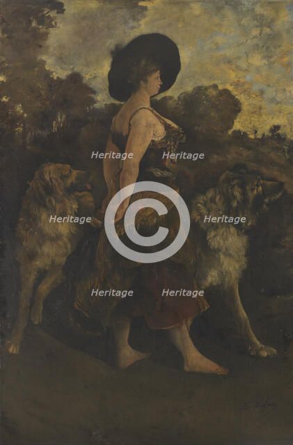 La Carola, 1878. Creator: Edouard Jaques Dufeu.