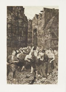 La Carmagnole, 1901. Creator: Kollwitz, Käthe (1867-1945)