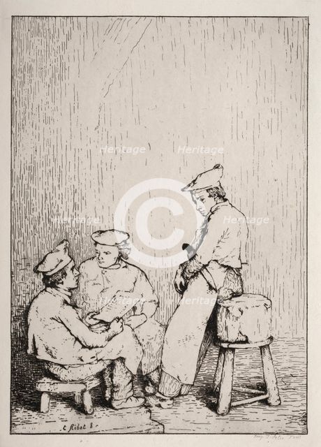 La Carte. Creator: Théodule Ribot (French, 1823-1891).