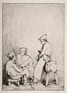 La Carte. Creator: Théodule Ribot (French, 1823-1891)