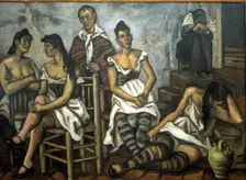 La casa del arrabal 1934. Creator: José Gutiérrez Solana