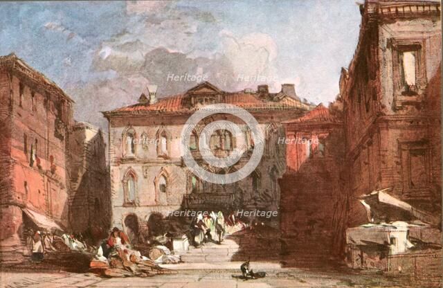 'La Casa Marina Foliera, Venice', (c1900). Creator: Unknown.