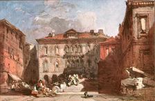 La Casa Marina Foliera, Venice (c1900). Creator: Unknown