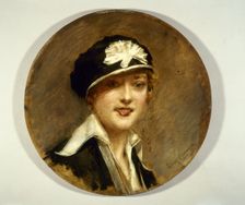 La casquette de Poiret, c.1914. Creator: Leon Francois Comerre