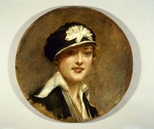 La casquette de Poiret, c.1914. Creator: Leon Francois Comerre