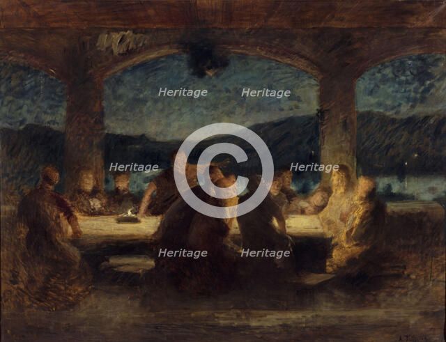 La Cène, c.1898. Creator: Jean Alexandre Joseph Falguiere.