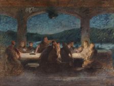 La Cène, c.1898. Creator: Jean Alexandre Joseph Falguiere