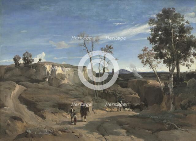 La Cervara, the Roman Campagna, c. 1830-31. Creator: Jean Baptiste Camille Corot (French, 1796-1875).