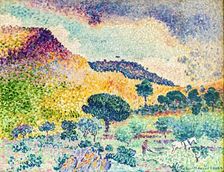 La Chaîne des Maures, 1906-1907. Creator: Cross; Henri Edmond (1856-1910)